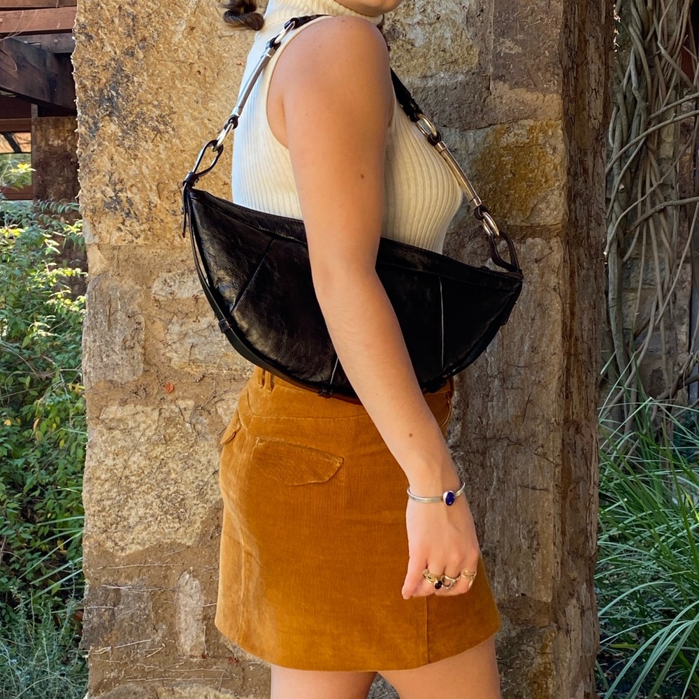 YSL Vintage Banana Bag
